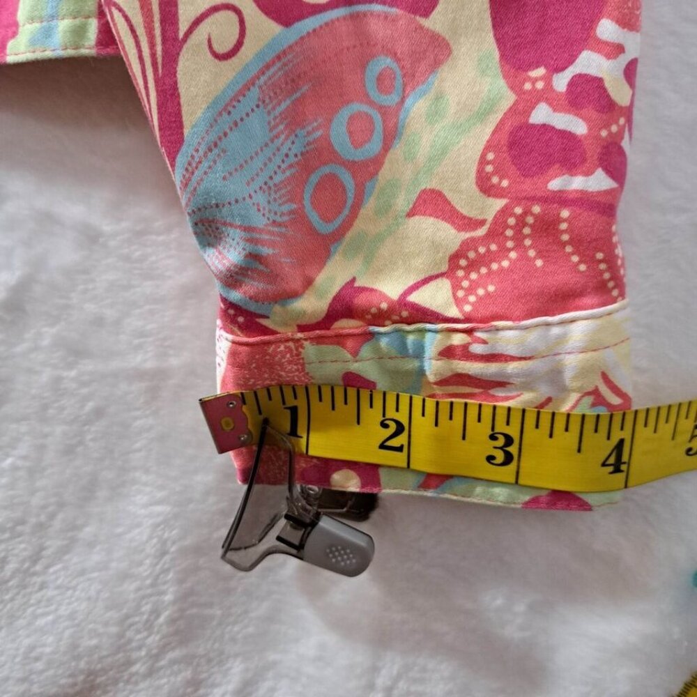 Birch Hill Casual Women's Jewel Jacket Size Medium‎ Pink Multicolor - Picture 11 of 11